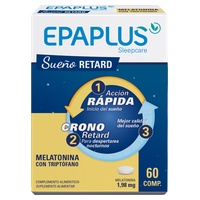 Epaplus Sleepcare melatonina pura retard 60 comprimidos - Epa Plus | Natural Doctor