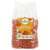 Vete och quinoa armbågar med tomat
