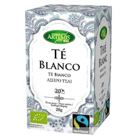 Té blanco imperial en pirámide Eco 15 bolsitas infusoras de 1.5g - Artemis | Natural Doctor