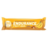 Barrita energética Endurance fruit almendra plátano 15 barritas de 40g - Gold Nutrition | Natural Doctor