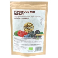 Mix Superfoods de avena, açaí e frutos vermelhos Bio 300 g - Naturitas Essentials | Natural Doctor