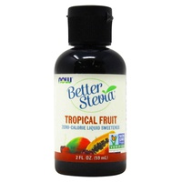 Edulcorante liquido frutas tropicales 59 ml - NOW Foods | Natural Doctor