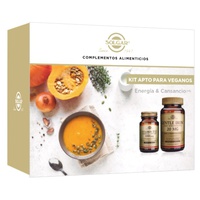 Pack vegano Energía & Cansancio 100 comprimidos + 180 cápsulas vegetales - Solgar | Natural Doctor