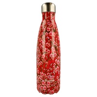 Qwetch Rojas Botella Isotérmica Inox - Flores 500 Ml