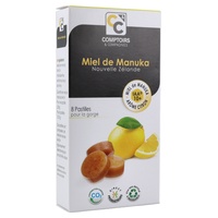 Pastilky 100% med manuka 10+ a citronová šťáva