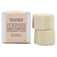 Refil Desodorante Sólido - O básico sem fragrância 30 ml - La Savonnerie du Nouveau Monde