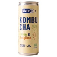Víver kombucha to go ingefära och citron