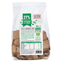 Cracker Integral com Farinha de Ervilhas e 4 Cereais 200 g - Fior di Loto