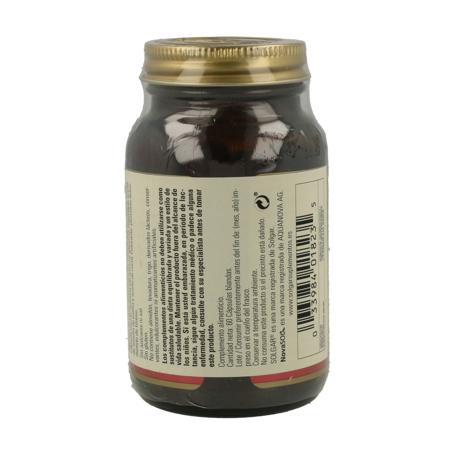 NutriNano CoQ10 con Ácido Alfa Lipoico 60 perlas de Solgar Naturitas