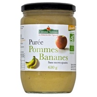 Sockerfri äppelbananpuré