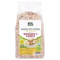 Glutenfri havremüsli med äpple och kanel Bio
