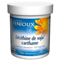 Lecitina de Soja y Cartamo 200 cápsulas Fenioux | Natural Doctor