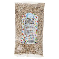 Celozrnné žitné vločky