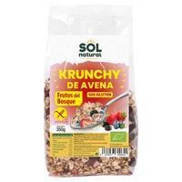 Glutenfri krunchy havremüsli med ekologiska bär