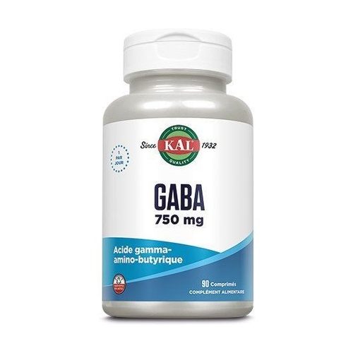 Buy Gaba 750 mg 90 tablets Solaray | Naturitas