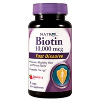 Biotin Fast Dissolve, 10000mcg