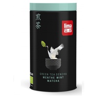Chá verde sencha mint matcha 70 g - Lima