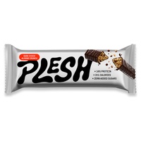 Mörk choklad- och krispig mandelbar