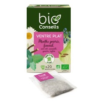 Infusión bio vientre plano 20 bolsitas infusoras - Bio Conseils | Natural Doctor