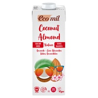 Bebida orgânica de coco e amêndoa 6 unidades de 1L (Amêndoa - Coco) - Ecomil