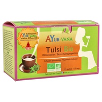 Infusión de Tulsi Orgánica 25 bolsitas infusoras - Ayur-Vana | Natural Doctor