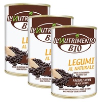 Balíček přírodních černých fazolí