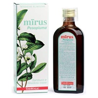 Mirus - Bebida Pesopiuma Con Saúco Y Rhodiola Rosea 250 ml - Erbavoglio | Natural Doctor