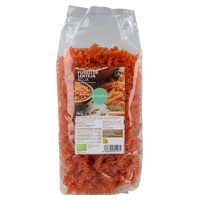 Bio bezlepkové červené čočkové fusilli
