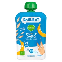Saco de iogurte e aveia bio 9m+