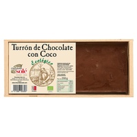 Nougat de chocolate com coco 200 g (Avelã - Cacau - Coco) - Chocolates Sole