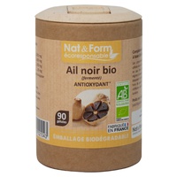 Nat & Form Negro Ajo Orgánico - Gama Eco 90 Cápsulas Vegetales