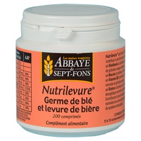 Nutrilevure (germen de trigo y levadura de cerveza) 200 comprimidos - Abbaye de Sept-Fons | Natural Doctor