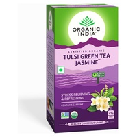 Tulsi jasmine green tea ayurvedic infusion