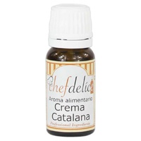 Aroma de Creme Catalão sem glúten 10 ml - Chefdelice
