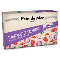 Bio galíciai szószban pácolt tintahalcsápok