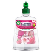Active fresh sprej automatický bez aerosolu - vůně třešňového květu a maliny - náhradní náplň