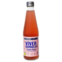 Kombucha comida de frutas vermelhas 330 ml (Frutos vermelhos) - Víver Kombucha