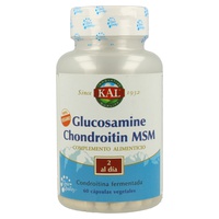 Glucosamine Chondroitin MSM 60 cápsulas vegetales - Kal | Natural Doctor