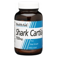 Cartílago de Tiburón (shark cartilage) 50 cápsulas de 750mg - Health Aid | Natural Doctor