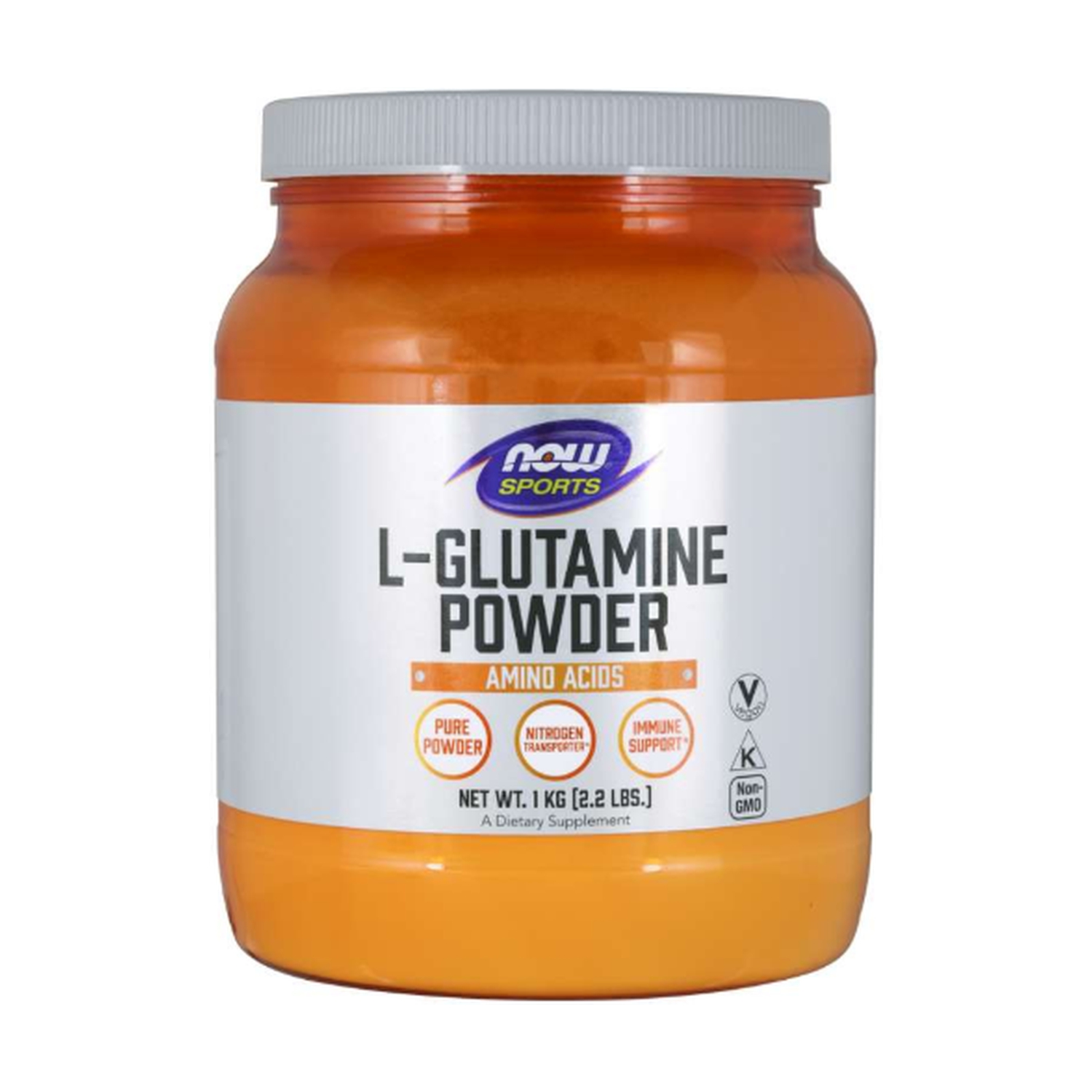 LGlutamina 5000mg Powder 1 kg de polvo de Now Naturitas