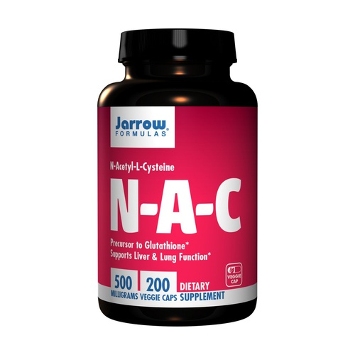 Buy N-A-C 500 Mg 200 capsules Jarrow Formulas