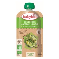 Pepino Espárragos Menta de Ile-de-France 180 g - Babybio | Natural Doctor