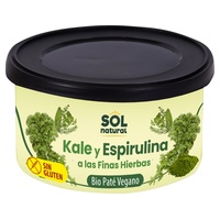 Vegansk grönkålspaté med spirulina och fina bioörter