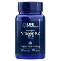 Nízká dávka vitamínu k2 (mk-7) 45 mcg