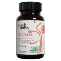 Extrato de cordyceps 56 cápsulas de 400mg - French Mush