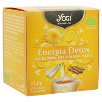 Energía Detox 12 bolsitas infusoras de 1.8g - Yogi | Natural Doctor