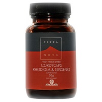 Cordiceps - Rhodiola och Ginseng