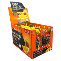 Total energy hydra gel limón y melocotón 32 unidades de 50ml - Named Sport | Natural Doctor