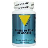 HUILE DE FOIE DE MORUE 100 cápsulas - Vitall + | Natural Doctor