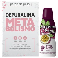 Pack Depuralina Metabolismo + Drenaslim Clean 1 Drenaslim Clean + 2 Depuralina Metabolismo - Depuralina | Natural Doctor